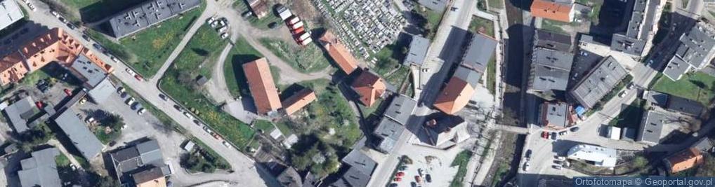 Zdjęcie satelitarne Cmentarna ul.