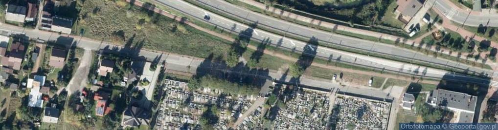 Zdjęcie satelitarne Cmentarna ul.