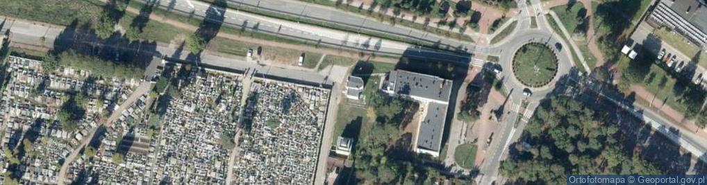 Zdjęcie satelitarne Cmentarna ul.