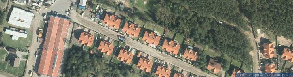 Zdjęcie satelitarne Cudne Manowce ul.