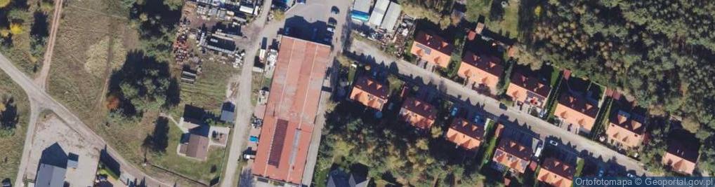 Zdjęcie satelitarne Cudne Manowce ul.