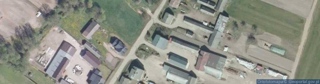 Zdjęcie satelitarne Cwaliny Duże ul.