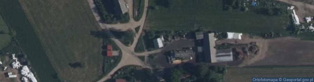 Zdjęcie satelitarne Cwaliny ul.