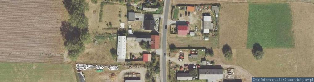 Zdjęcie satelitarne Ćwierdzin ul.