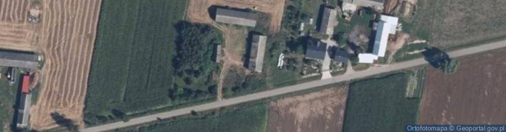 Zdjęcie satelitarne Ćwiersk ul.