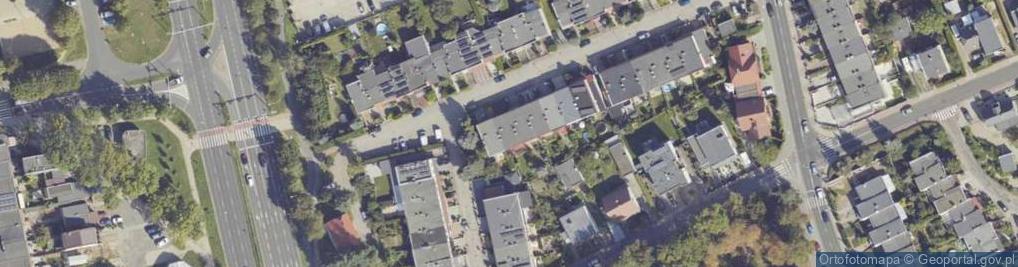 Zdjęcie satelitarne Ćwiklińskiej Mieczysławy ul.