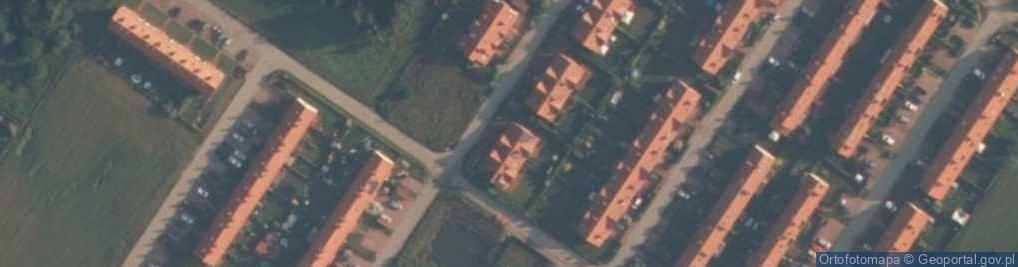 Zdjęcie satelitarne Cynamonowa ul.