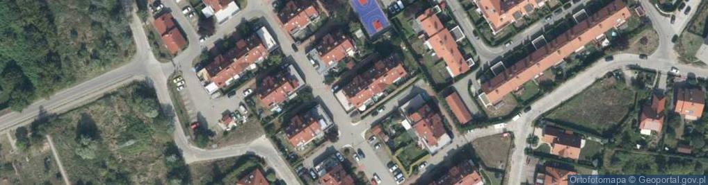 Zdjęcie satelitarne Cynamonowa ul.
