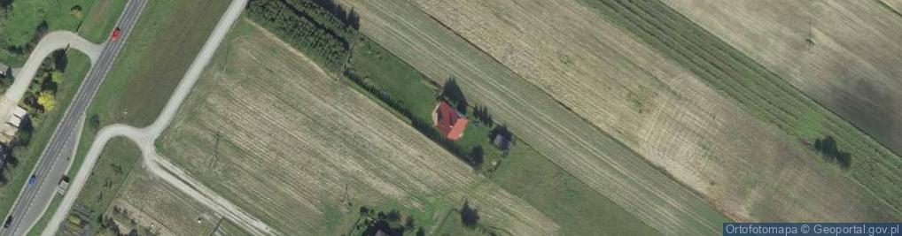 Zdjęcie satelitarne Cyców ul.