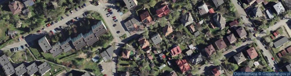 Zdjęcie satelitarne Cyprysowa ul.