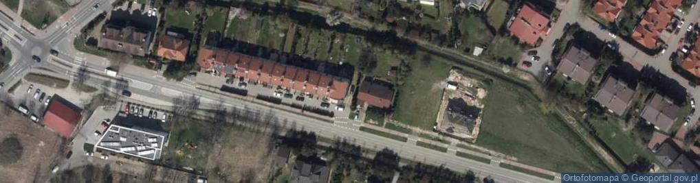 Zdjęcie satelitarne Cyraneczki ul.