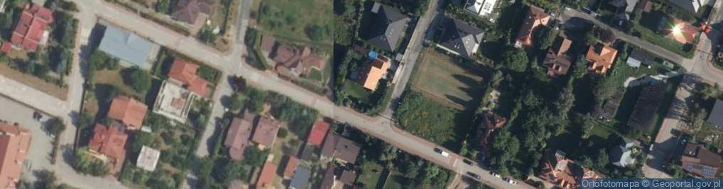 Zdjęcie satelitarne Cyprysowa ul.