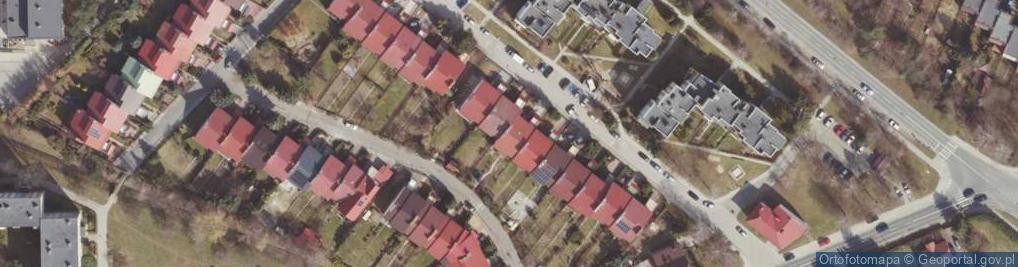 Zdjęcie satelitarne Cytadeli Warszawskiej ul.