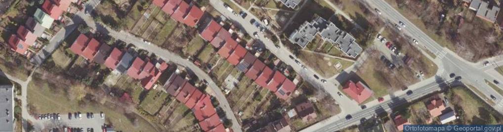Zdjęcie satelitarne Cytadeli Warszawskiej ul.