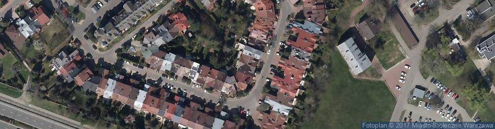 Zdjęcie satelitarne Cypryjska ul.