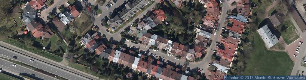Zdjęcie satelitarne Cypryjska ul.