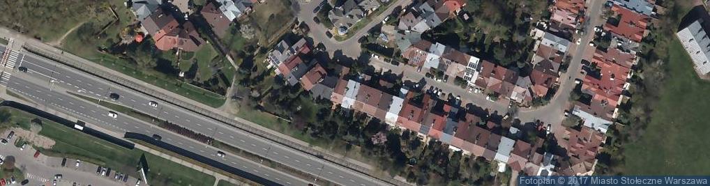 Zdjęcie satelitarne Cypryjska ul.