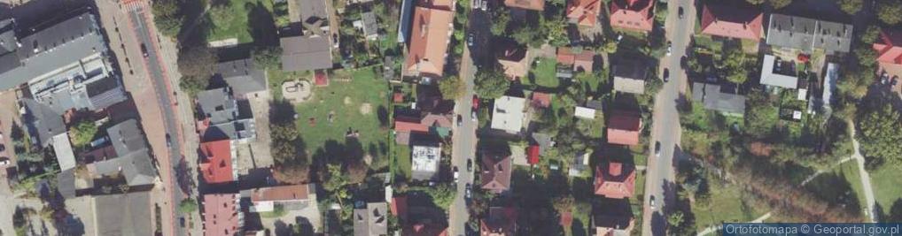 Zdjęcie satelitarne Czeska ul.