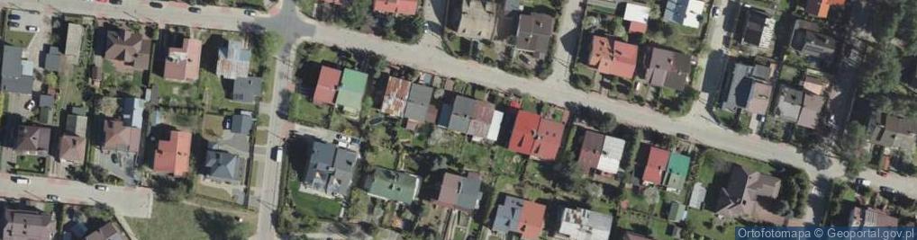 Zdjęcie satelitarne Czerwonego Kapturka ul.