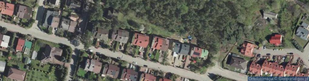 Zdjęcie satelitarne Czerwonego Kapturka ul.