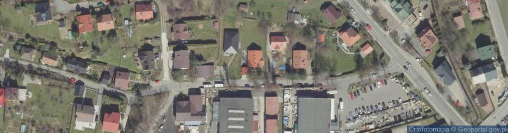Zdjęcie satelitarne Czerwieniec ul.