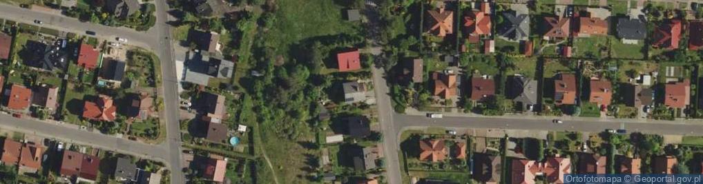 Zdjęcie satelitarne Czerwonych Maków ul.