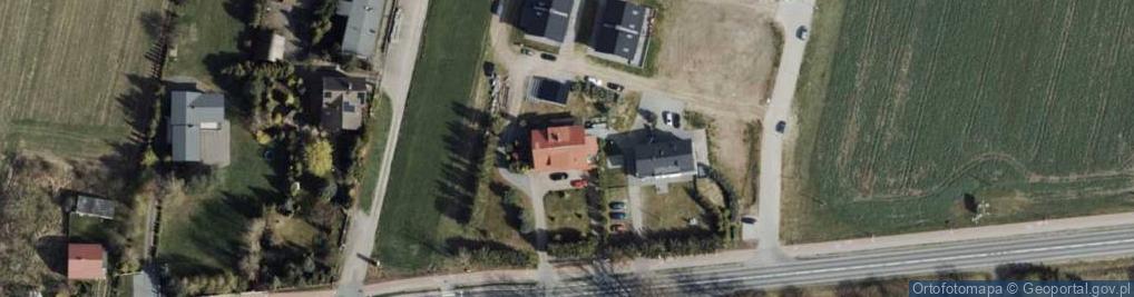 Zdjęcie satelitarne Człuchowska ul.