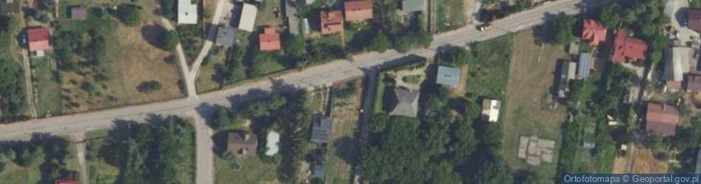 Zdjęcie satelitarne Cząstków Mazowiecki ul.