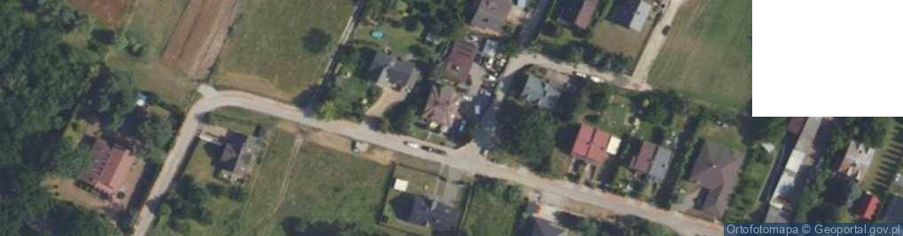 Zdjęcie satelitarne Cząstków Mazowiecki ul.