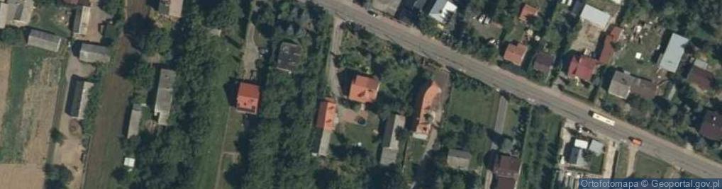 Zdjęcie satelitarne Cząstków Mazowiecki ul.