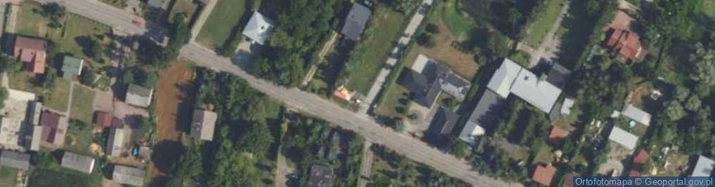 Zdjęcie satelitarne Cząstków Mazowiecki ul.