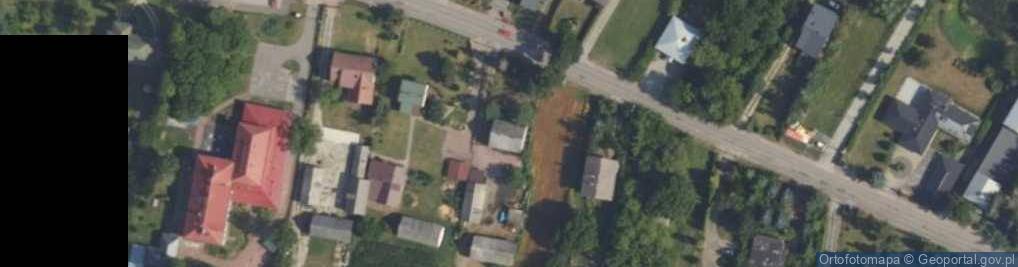 Zdjęcie satelitarne Cząstków Mazowiecki ul.