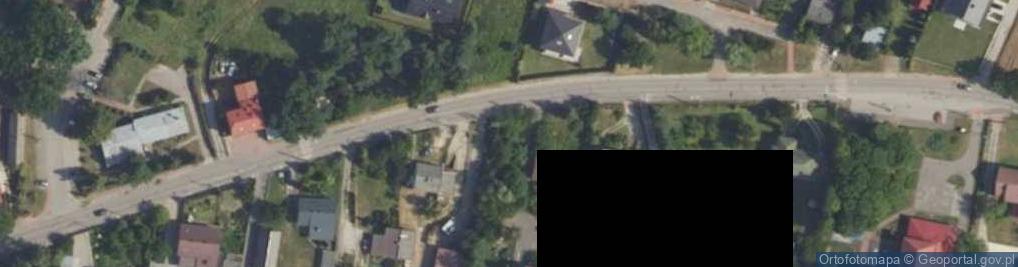 Zdjęcie satelitarne Cząstków Mazowiecki ul.