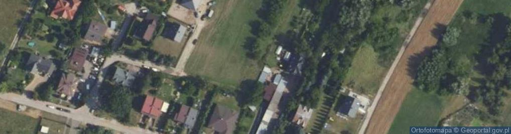 Zdjęcie satelitarne Cząstków Mazowiecki ul.