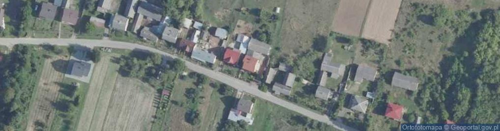 Zdjęcie satelitarne Cząstków ul.