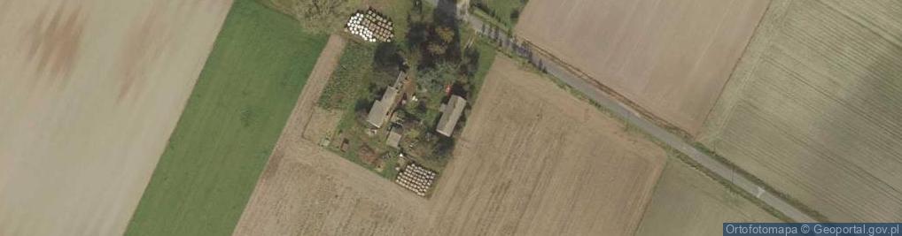 Zdjęcie satelitarne Cząstków ul.