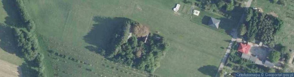 Zdjęcie satelitarne Czażów-Kolonia ul.