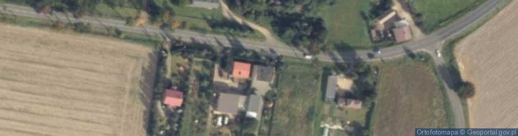 Zdjęcie satelitarne Czerwona Wieś ul.