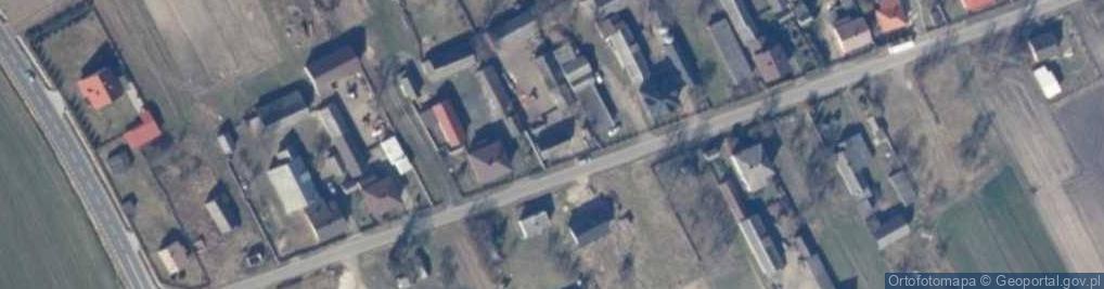 Zdjęcie satelitarne Czerwona ul.