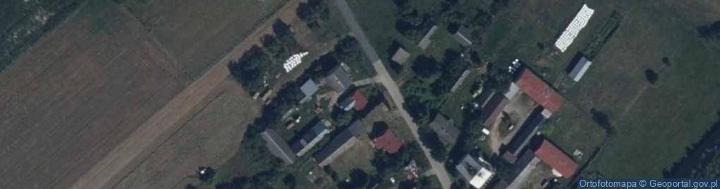 Zdjęcie satelitarne Czerwonka-Folwark ul.