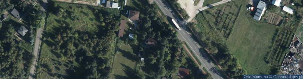 Zdjęcie satelitarne Czerwonka-Parcel ul.