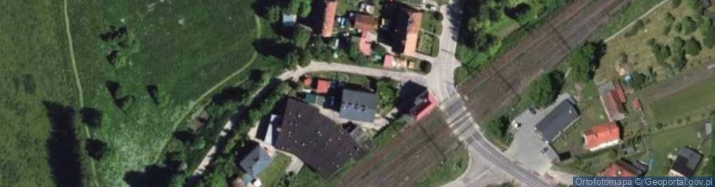 Zdjęcie satelitarne Czerwonka-Stacja ul.