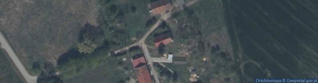 Zdjęcie satelitarne Czerwony Dwór ul.