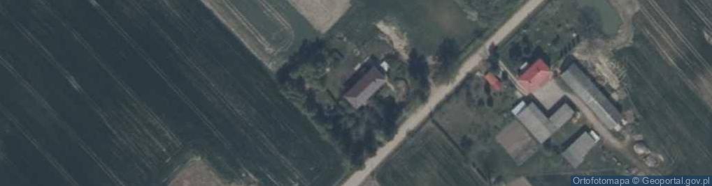 Zdjęcie satelitarne Czerwony Dwór ul.