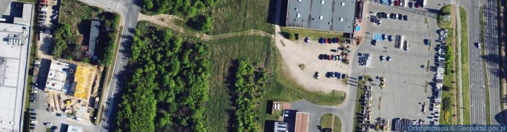 Zdjęcie satelitarne Częstocha ul.