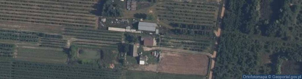Zdjęcie satelitarne Częstoniew-Kolonia ul.