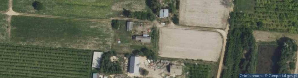 Zdjęcie satelitarne Częstoniew-Kolonia ul.