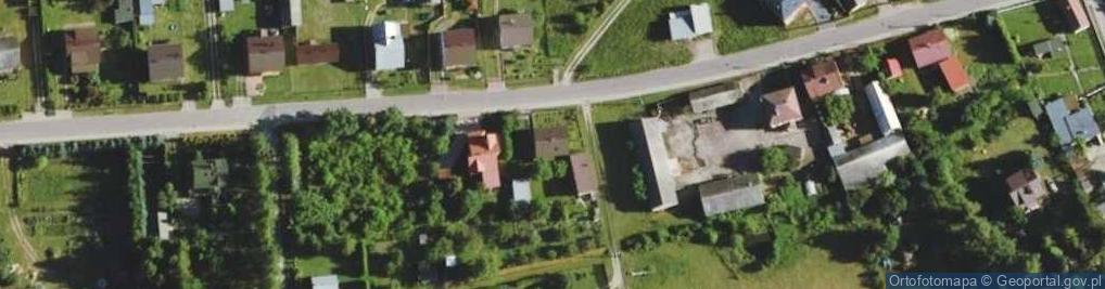 Zdjęcie satelitarne Człekówka ul.