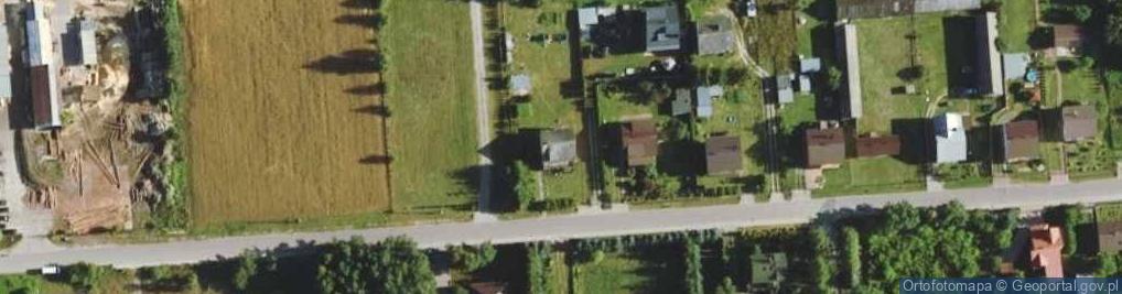 Zdjęcie satelitarne Człekówka ul.