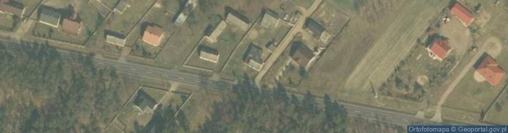 Zdjęcie satelitarne Człopy ul.